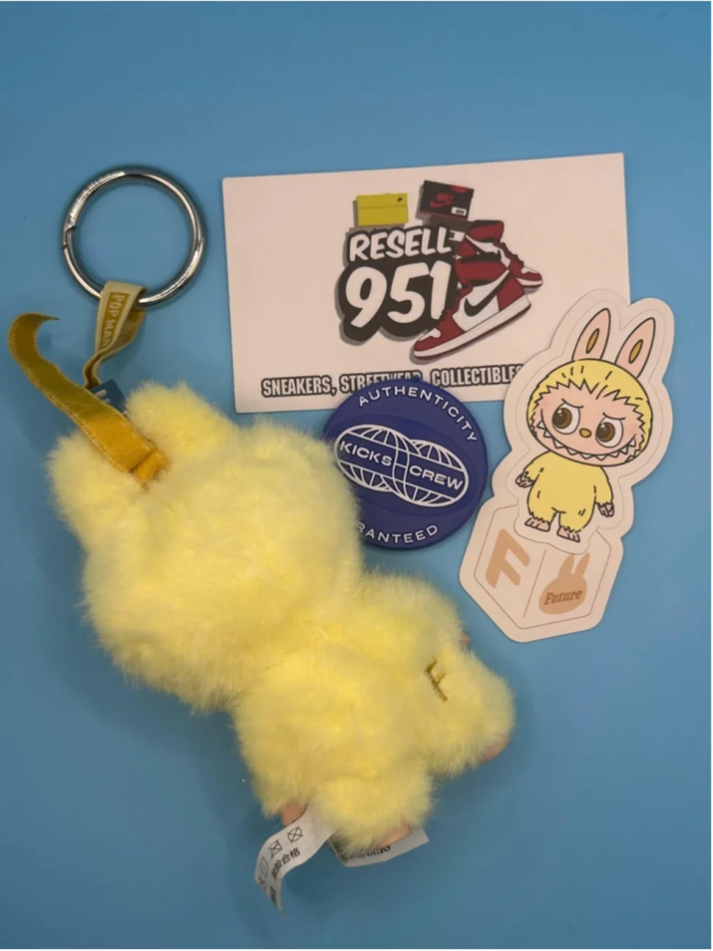 Pop Mart The Monsters Labubu Pin For Love Series Future Vinyl Plush Pendant